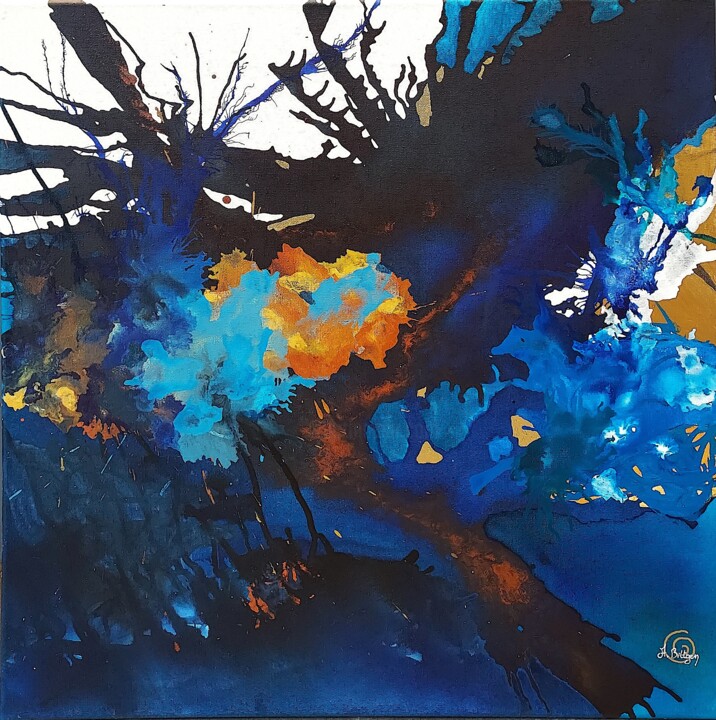Incandescence abyssale Картина, 19,7x19,7 in