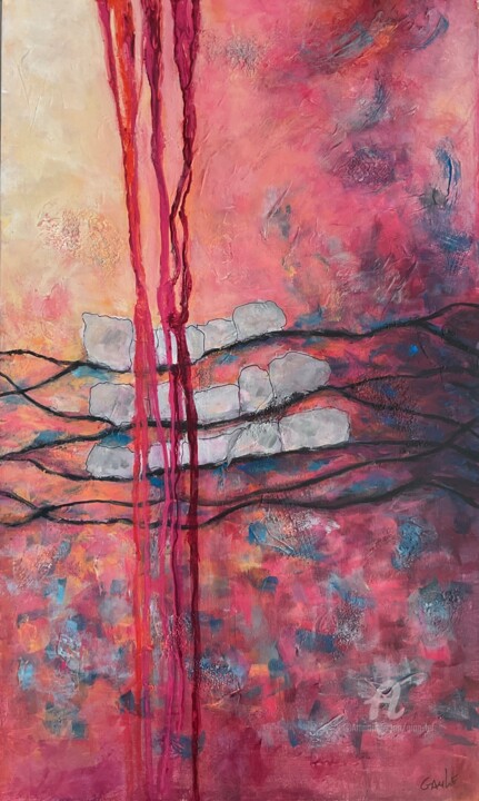 JE SUIS PIERRE Schilderij, 29,9x18,1 in