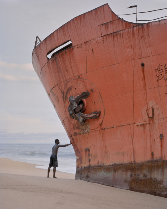 Photographie intitulée "Jack with the Chine…" par Elliott Verdier, Œuvre d'art originale, Impression numérique