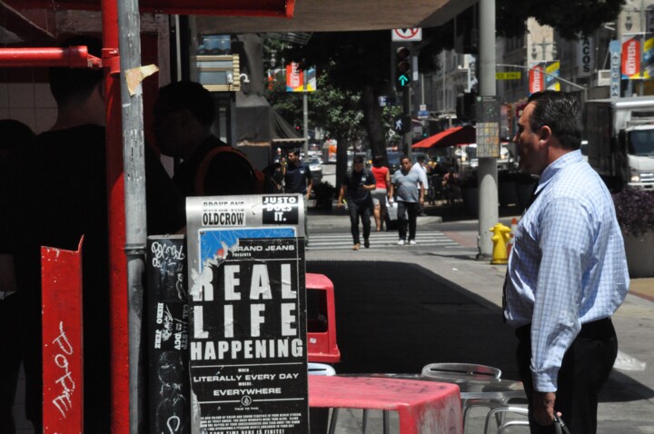 Photography titled "real life happening" by Rod_book, Original Artwork, Paper