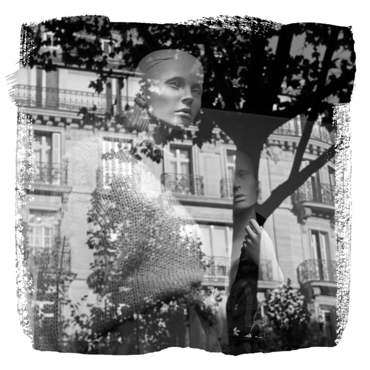 Photography titled "Reflets de femmes R…" by Daniel Gautier, Original Artwork, Aluminium