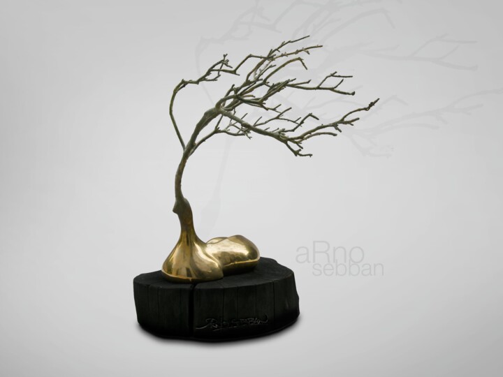 Cerf Scultura, 19,7x14,2 in