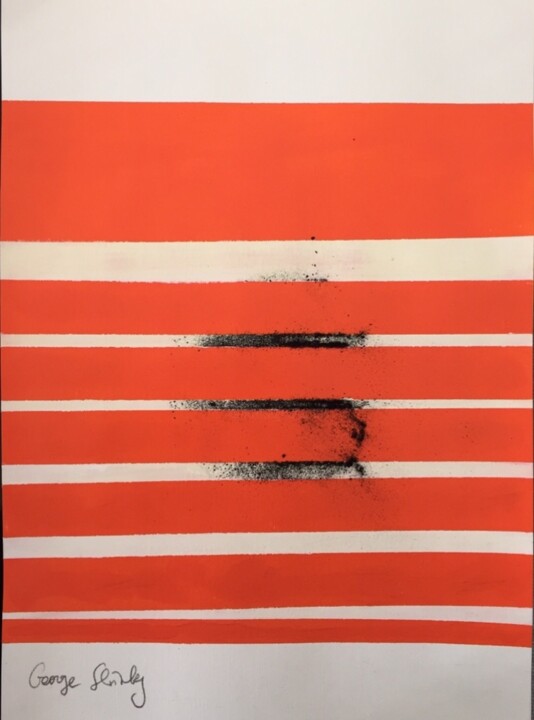 Painting titled "Venetian Blinds I (…" by Pierre Bastaroli, Original Artwork, Acrylic