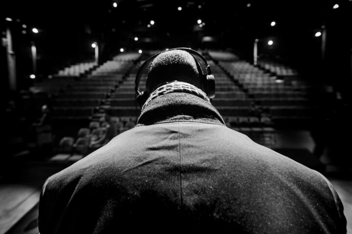 Photography titled "Silencio _No hay ba…" by Alberto Crespo, Original Artwork, Paper