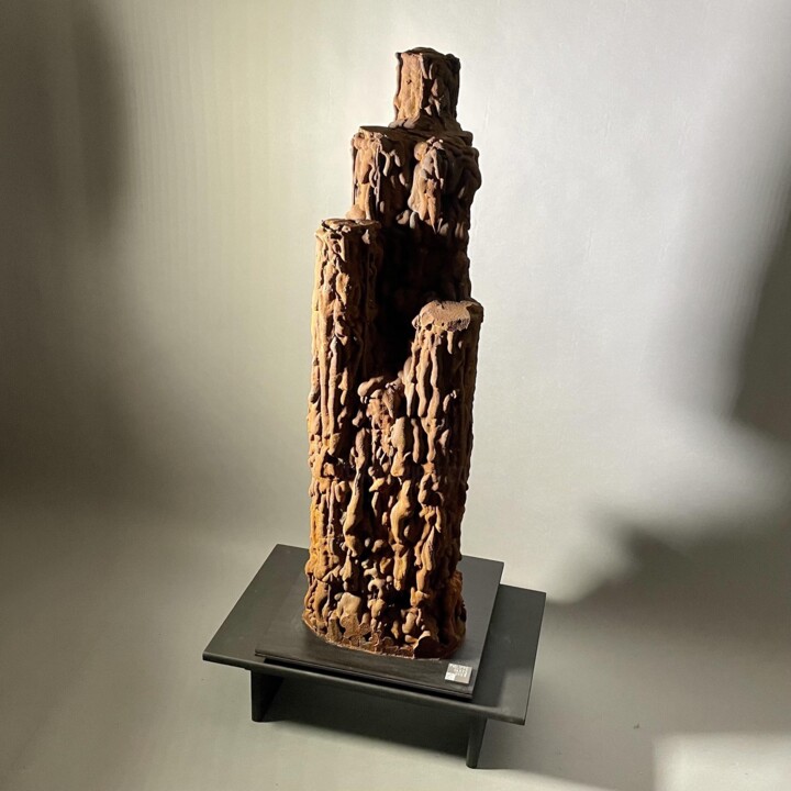 LA VIÈRGE A L’ENFANT 雕塑, 45.3x15.8 in