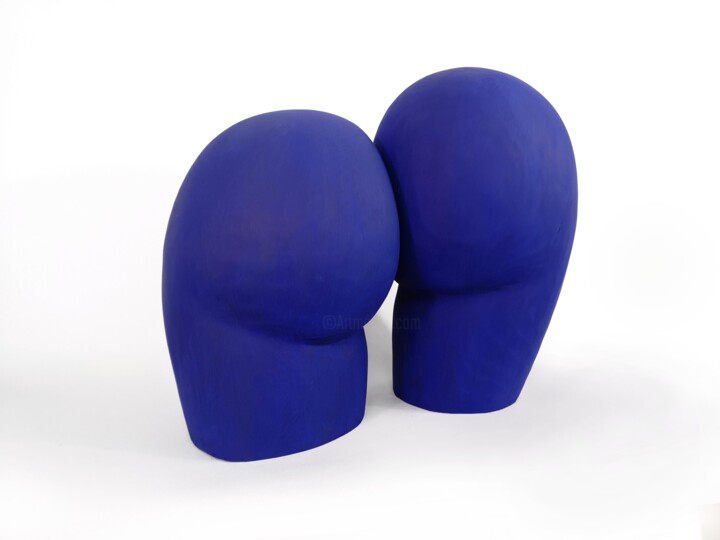 Sculpture titled "do not touch" by Arno Sebban, Original Artwork, Wood