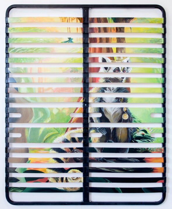 Painting titled "Madagascar" by Daniel Nicolaevsky, Original Artwork, Acrylic