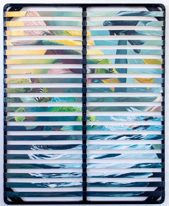 Painting titled "Mayotte" by Daniel Nicolaevsky, Original Artwork, Acrylic