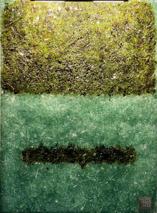DISSOLUTION 绘画, 31.5x23.6 in