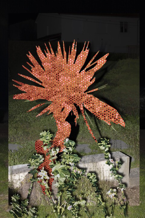 Photographie intitulée "🌴 -" par Valia Russo, Œuvre d'art originale, Tirage argentique