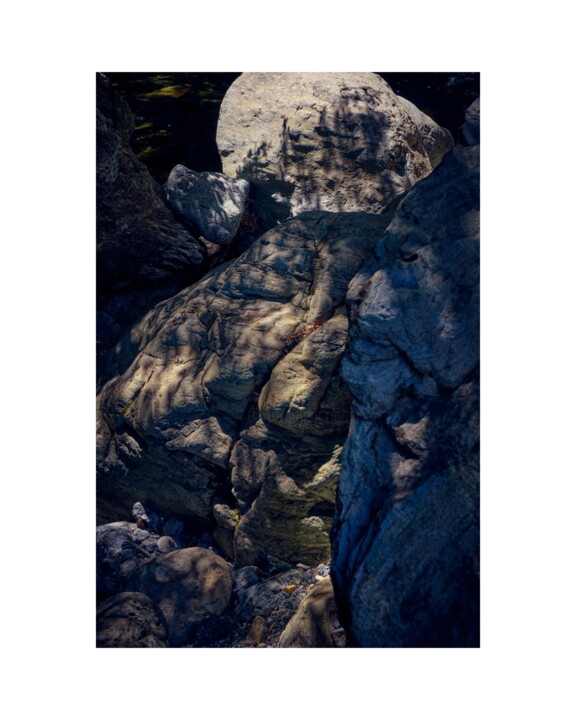 Photography titled "FUSIONS-Spirits rock" by Olivier Cuvelette, Original Artwork, Digital Print