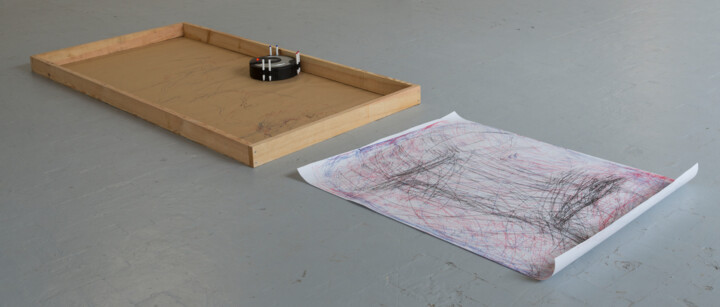 Sculpture intitulée "Avance" par Charlotte Morabin, Œuvre d'art originale, Bois