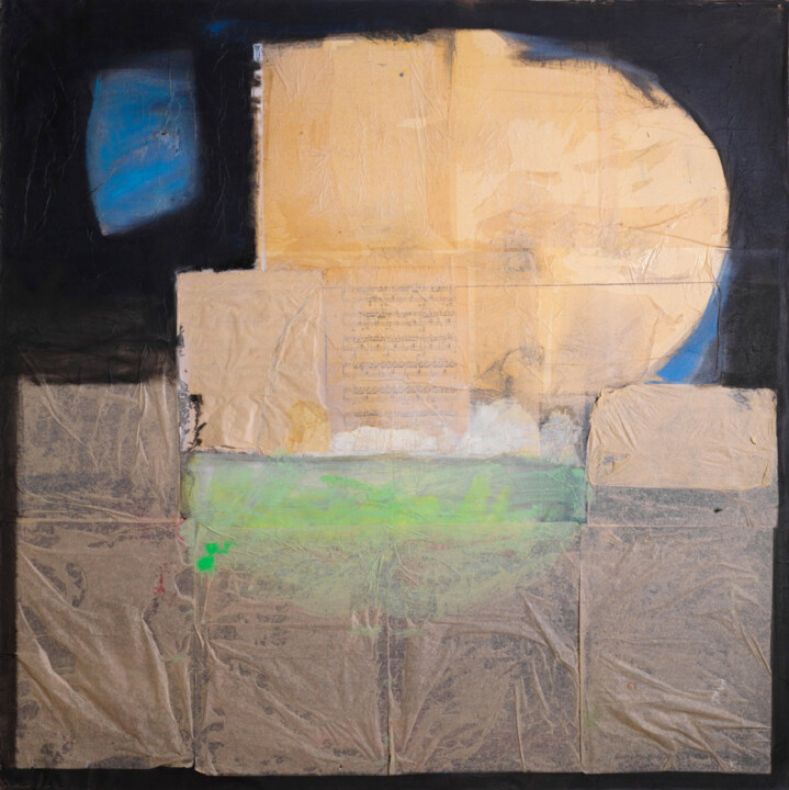 Peinture intitulée "Piano" par Axelle Du Rouret, Œuvre d'art originale, Acrylique