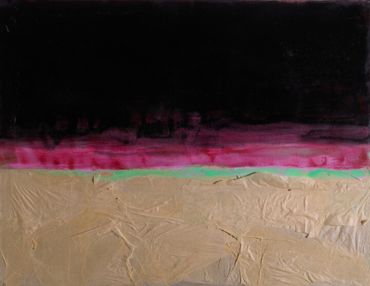 Painting titled "Vers A" by Axelle Du Rouret, Original Artwork, Acrylic
