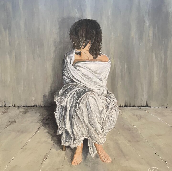 Peinture intitulée "PAUSE" par Pellen Pascal, Œuvre d'art originale, Acrylique