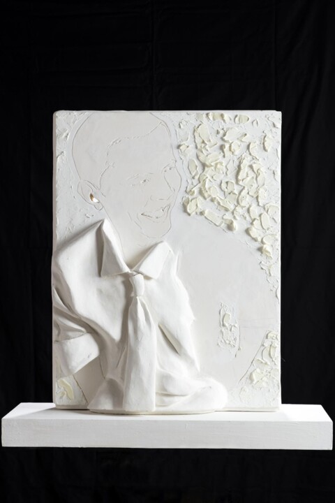 Gravures & estampes intitulée "OBAMA" par Franck Sadock, Œuvre d'art originale, Gravure