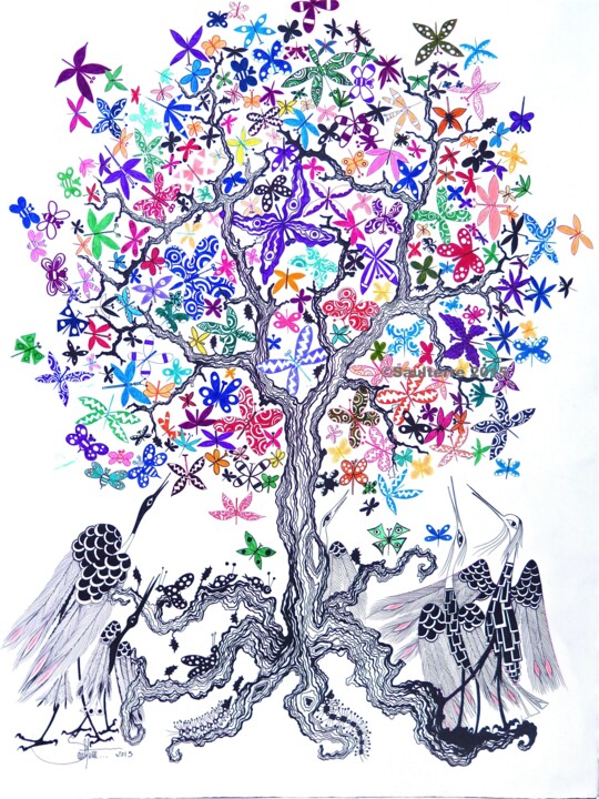 Tekening,  29,9x22,4 in 