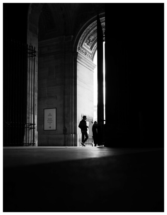 Photography titled "la porte" by Bernard Gassiat, Original Artwork, Paper