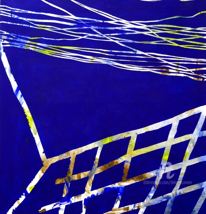 Painting titled " Clair Obscur" by Remi Delaplace, Original Artwork, Acrylic