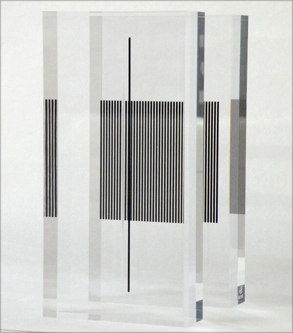 Printmaking titled "Vibración en la mas…" by Jesús Rafael Soto, Original Artwork, Plastic