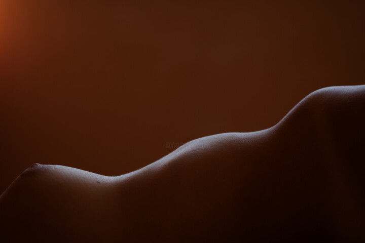 Photography titled "Line" by Sylvain Burgert, Original Artwork, Aluminium