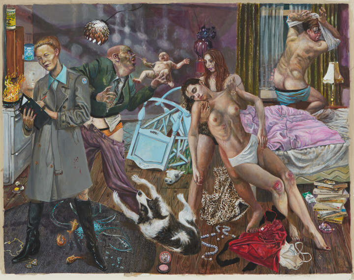 La déchéance Tablo, 37,4x48 in