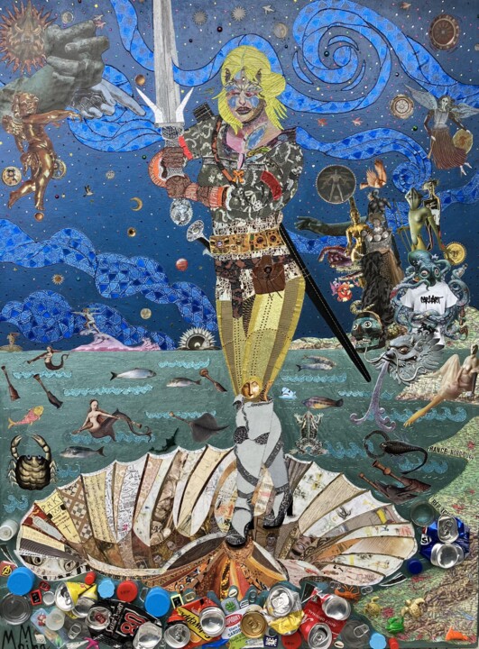My Venus Collages, 51,2x38,2 in