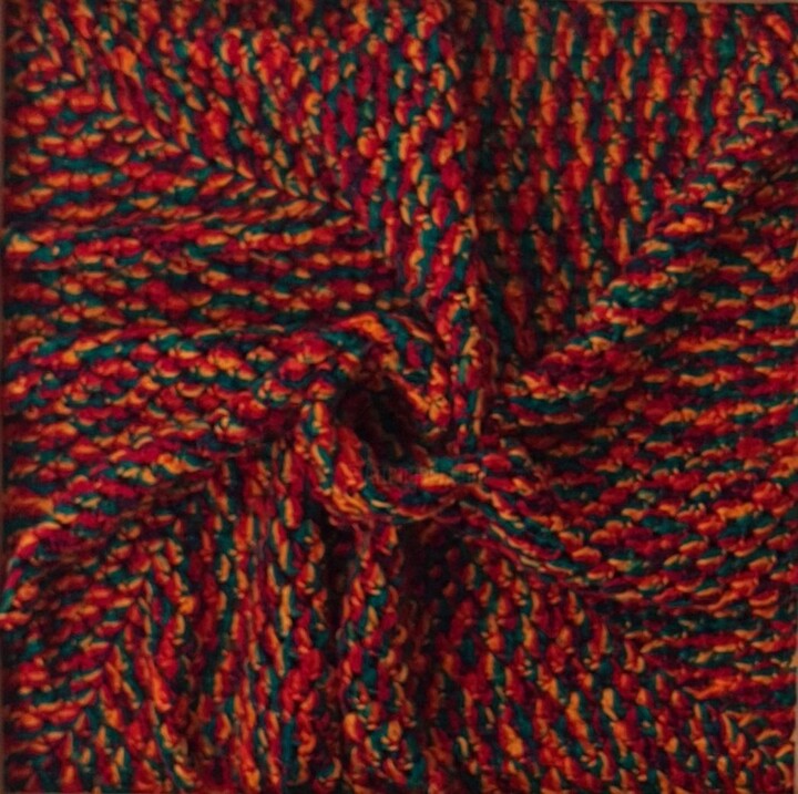 sans titre Textielkunst, 15,8x15,8 in