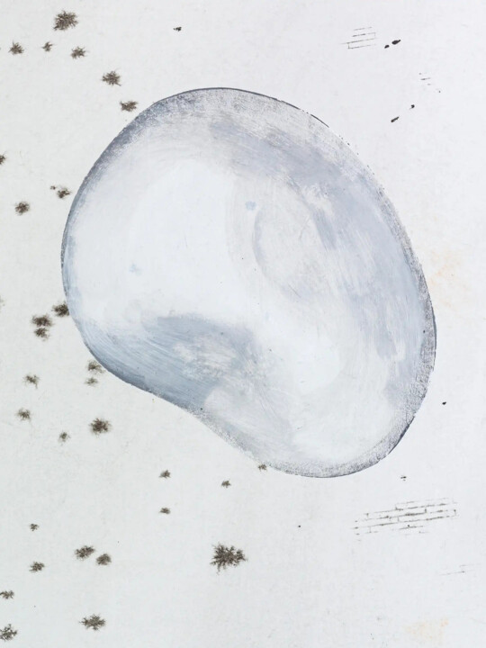 Drawing titled "Drop of star - Les…" by Christophe Tissot, Original Artwork, Ink