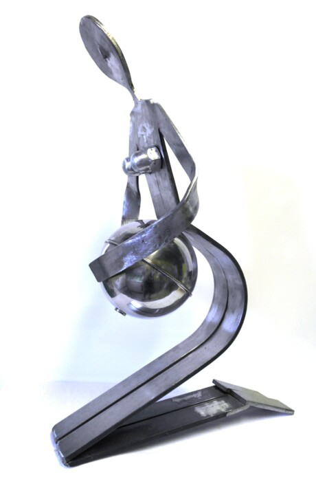 Sculpture intitulée "LUCINE" par Byludo, Œuvre d'art originale, Acier inoxydable