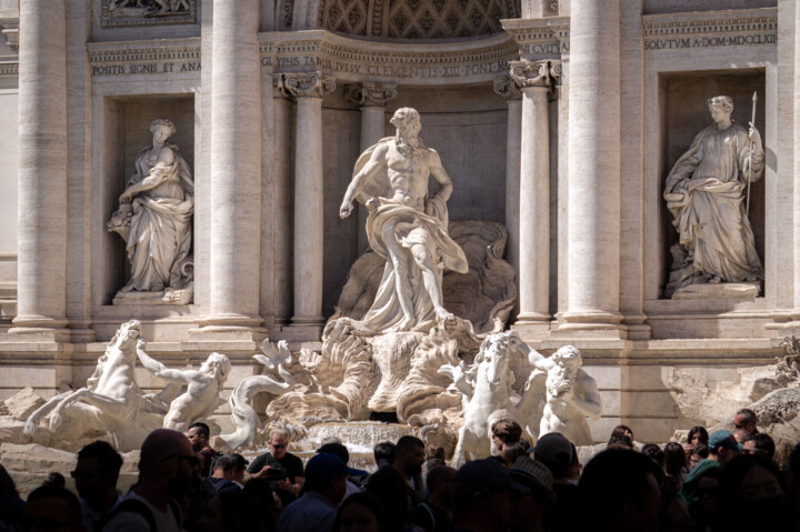 Photographie intitulée "Trevi" par Guilhem Nascimben, Œuvre d'art originale, Photographie numérique