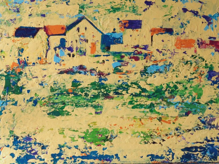 绘画,  21.3x25.6 in 