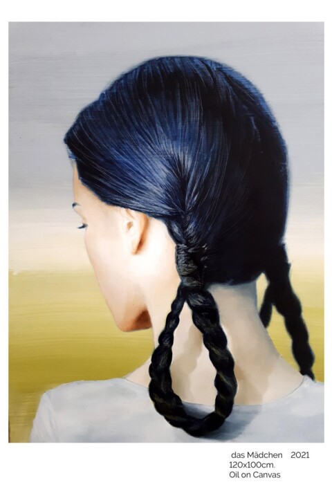 "the Girl" başlıklı Tablo Ekaterina Kolesnik tarafından, Orijinal sanat, Petrol