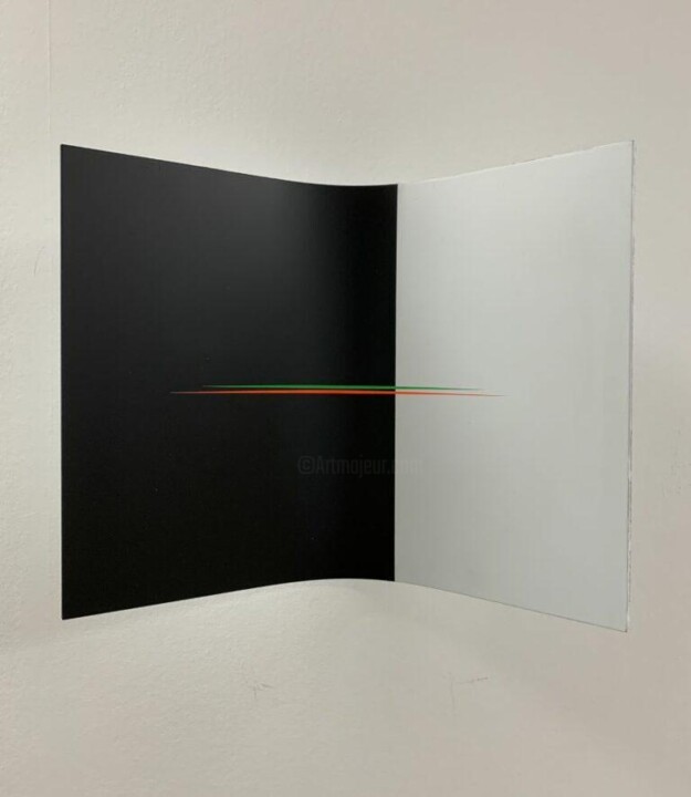 Painting titled "Sans titre" by Francesc Bordas, Original Artwork, Aluminium