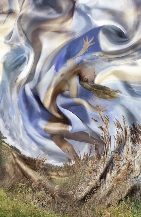 la Fille de Pan 纺织艺术, 55.1x31.5 in