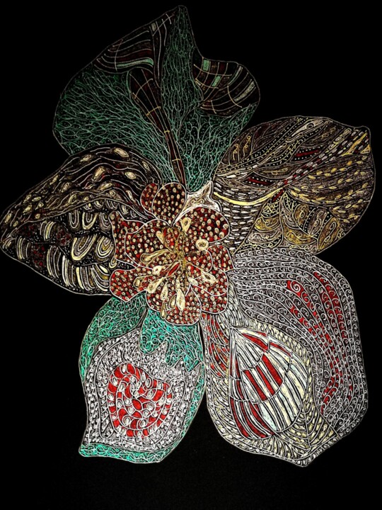 Hellebore 图画, 11.8x16.5 in
