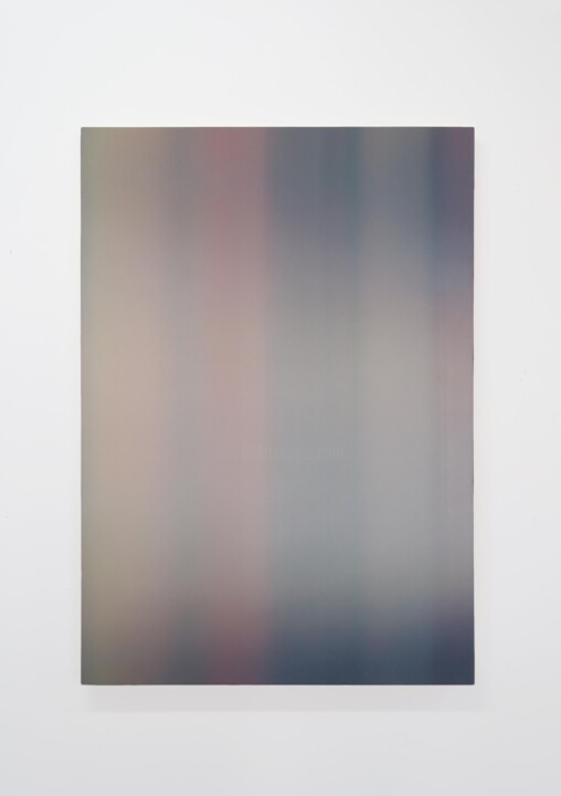 Peinture intitulée "Lyre (Faisceaux)" par Adrien  Couvrat, Œuvre d'art originale, Acrylique