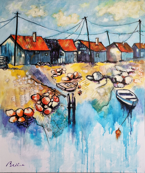 la tremblade Collages, 39,4x31,9 in
