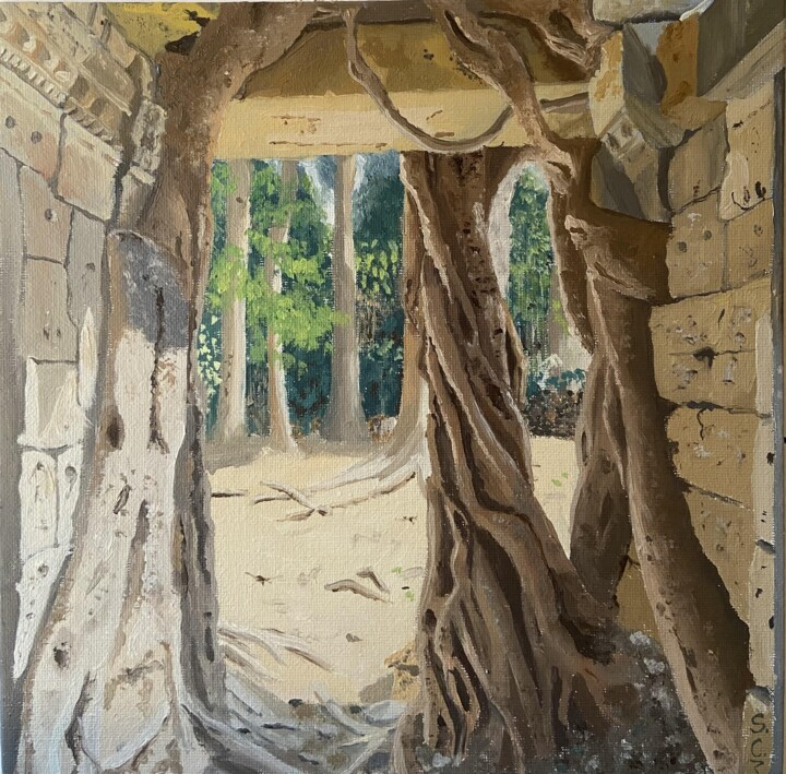Racines. Tablo, 9,8x9,8 in
