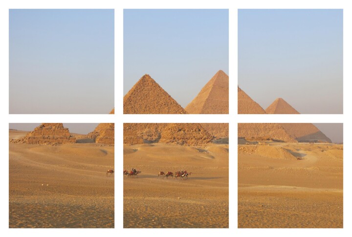 III - SOUVENIR FROM EGYPT Dijital Sanat, 30,1x39,4 in