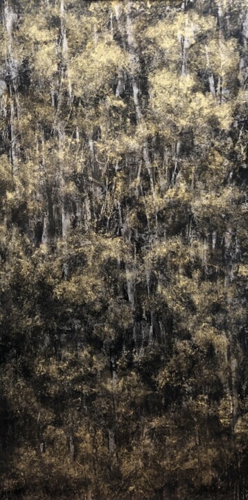 Painting titled "L Envol" by Stéphanie Billarant, Original Artwork, Acrylic