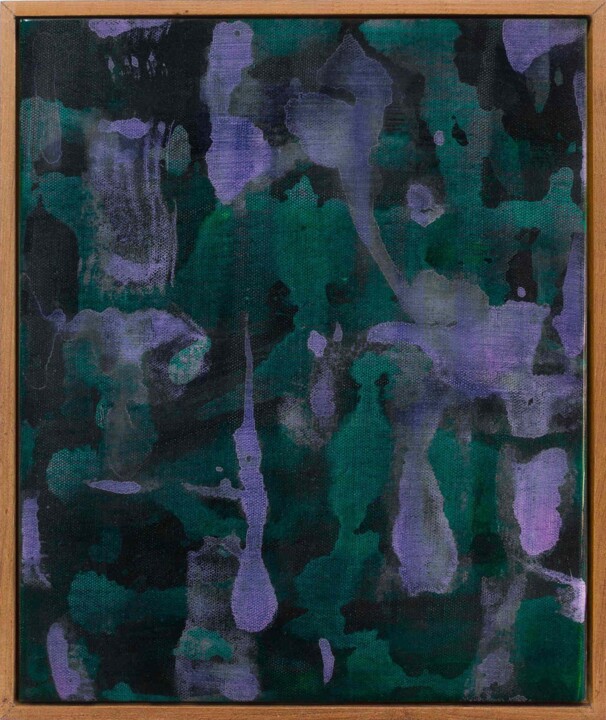 Painting titled "The Midnight Rain" by Kitikong Tilokwattanotai, Original Artwork, Acrylic