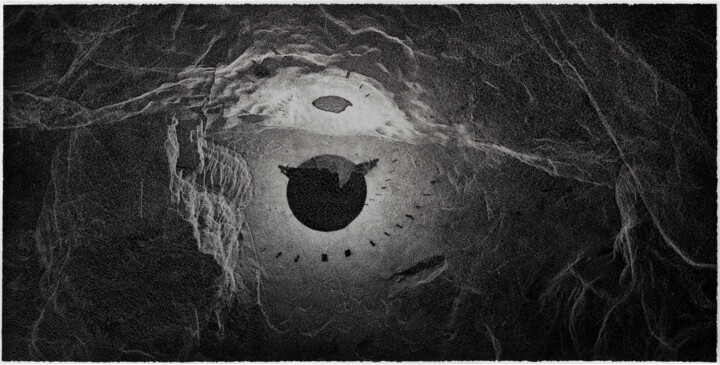 Gravures & estampes intitulée "Vision 1" par Leah Desmousseaux, Œuvre d'art originale, Gravure