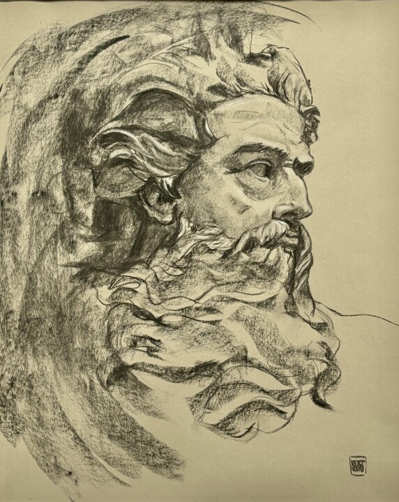 图画,  15.8x11.8 in 