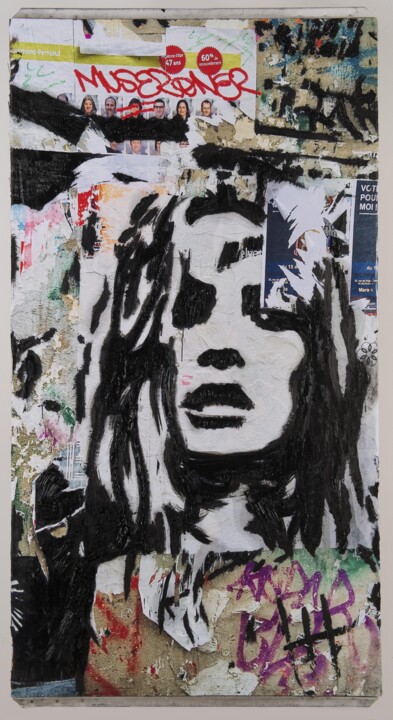 Painting titled "HPARMARAIS2014" by Enelhe, Original Artwork, Wood