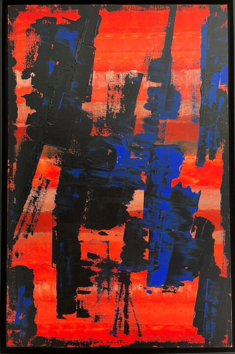 Painting titled "Inaltérable " by Hervé Souffi, Original Artwork, Acrylic