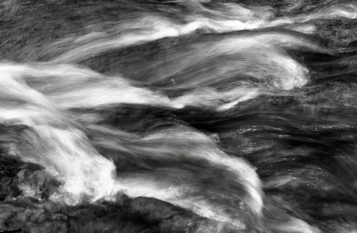 Photographie intitulée "Rivière" par Philippe Houzé, Œuvre d'art originale, Papier