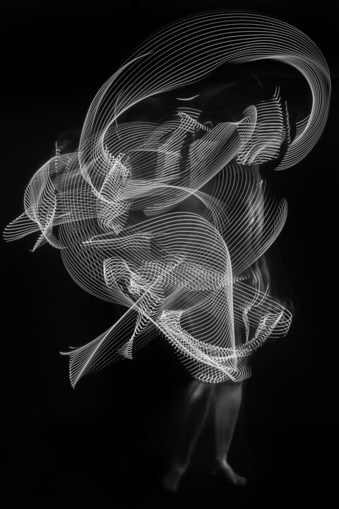 Photographie intitulée "#4224" par Sylvain Burgert, Œuvre d'art originale, Aluminium