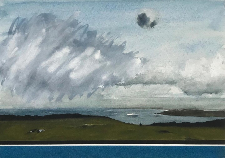 Droit des nuées Resim, 11,8x15,8 in