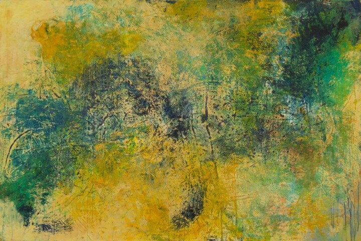 Painting titled "Sans Titre" by Bernard Bonnet, Original Artwork, Oil